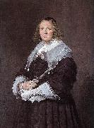 Frans Hals Portrait of a Standing Woman oil painting artist